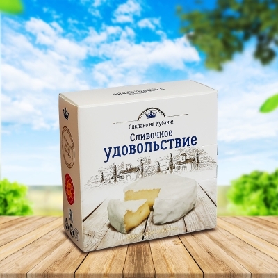 Сыр "Сливочное удовольствие"  с белой плесенью 60%,100г,125г