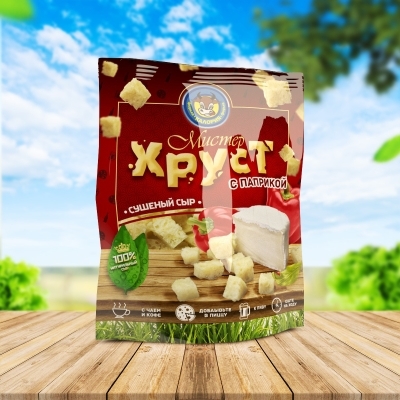 Сыр сушеный с паприкой 40%,50г
