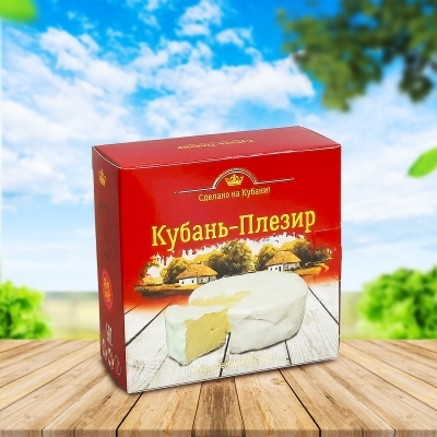 Сыр "Кубань-Плезир" с белой плесенью 50%,125г,1 кг