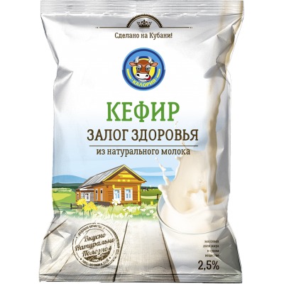 Кефир  ГОСТ  2,5%,1000 г