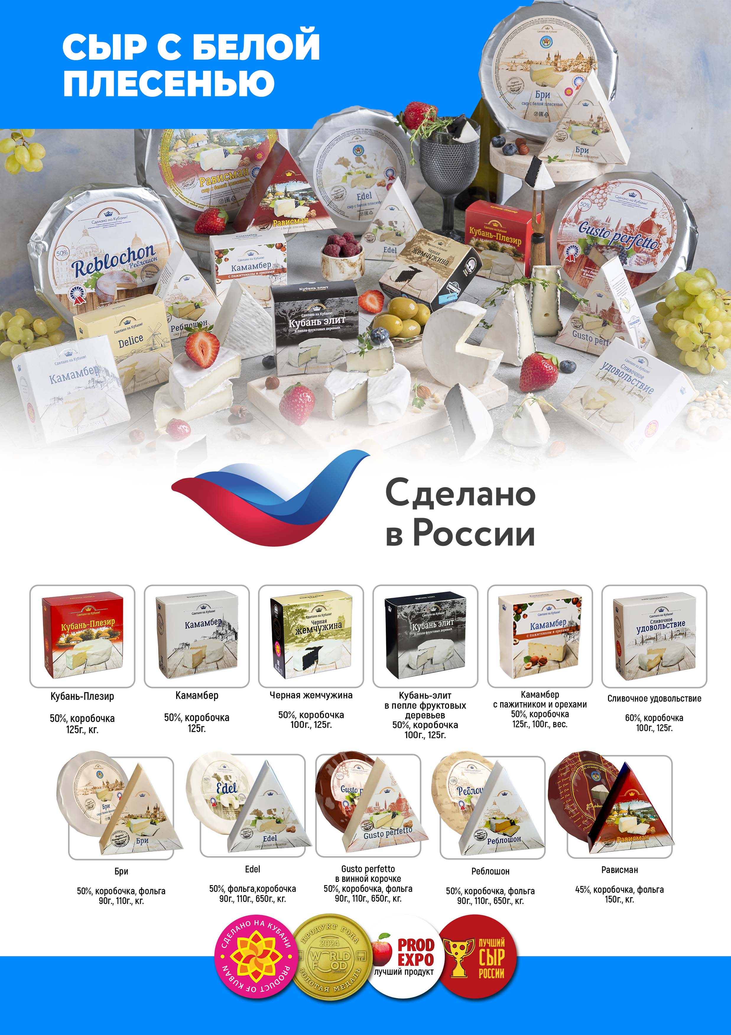 Сыры с плесневой культурой копия М